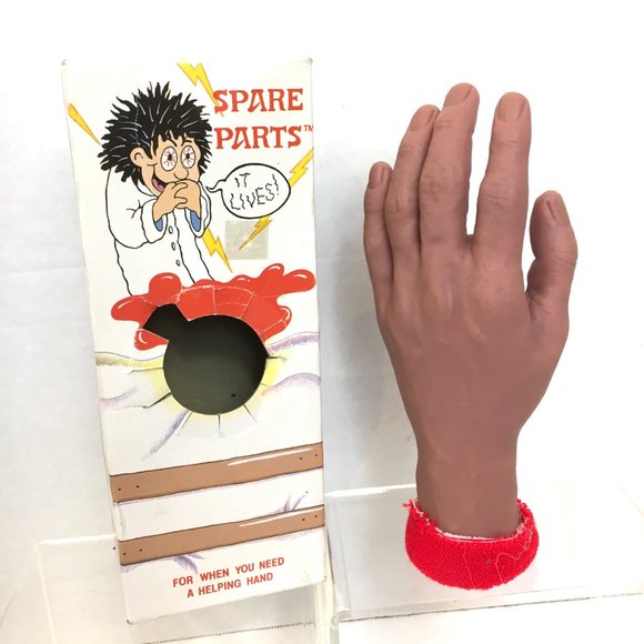 Realistic Hand Spare Parts Prop Russ Berrie Vintage 80’s - Picture 3 of 12